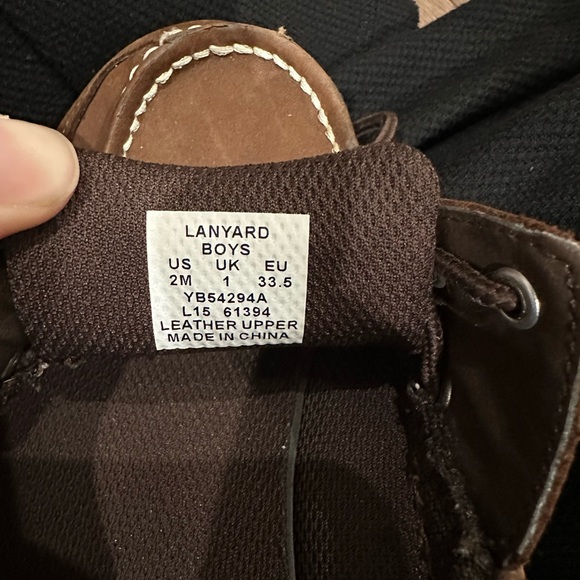 Sperry Men's Dark Brown Boat Shoes - Picture 2 of 4